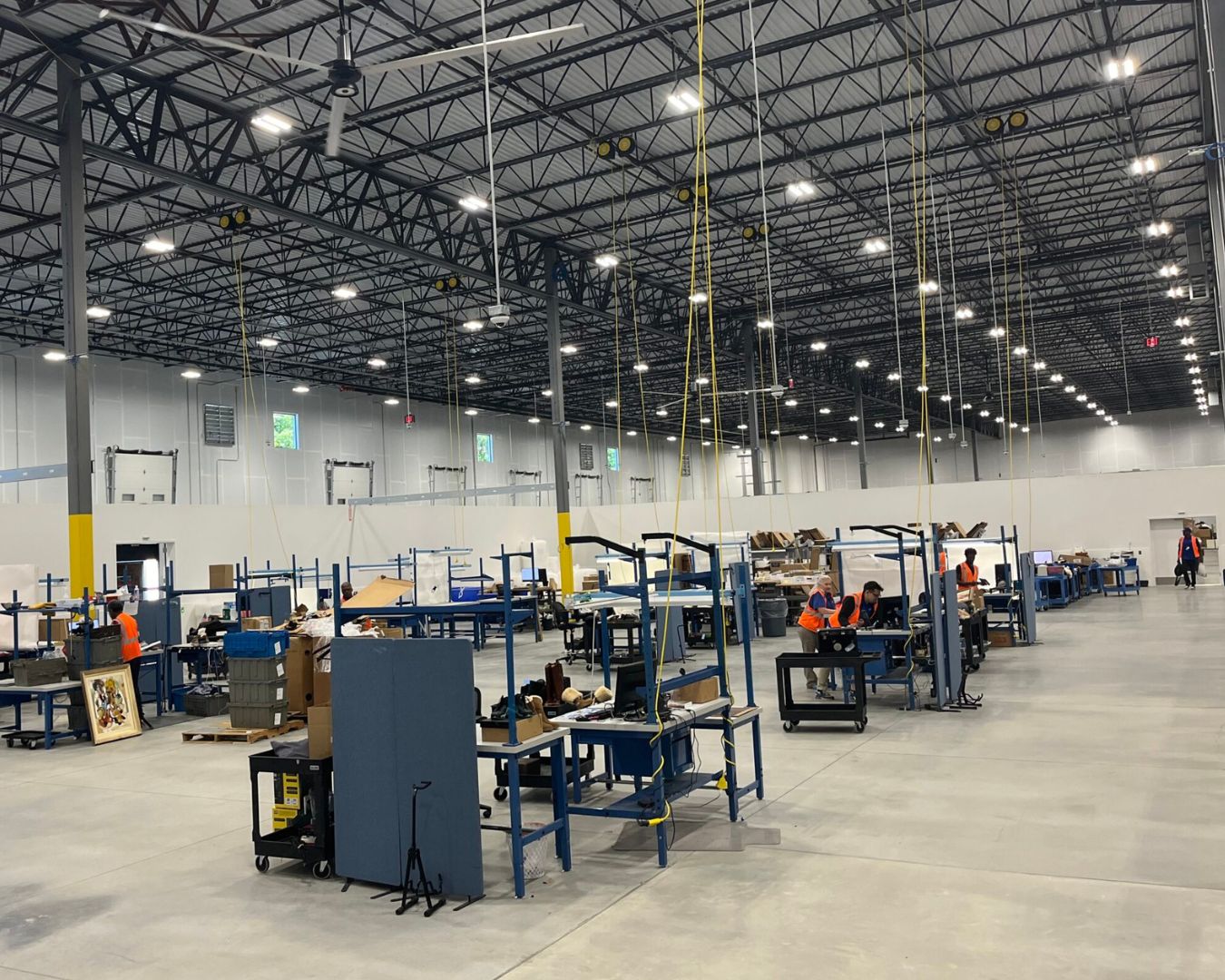 Goodwill e-commerce warehouse layout