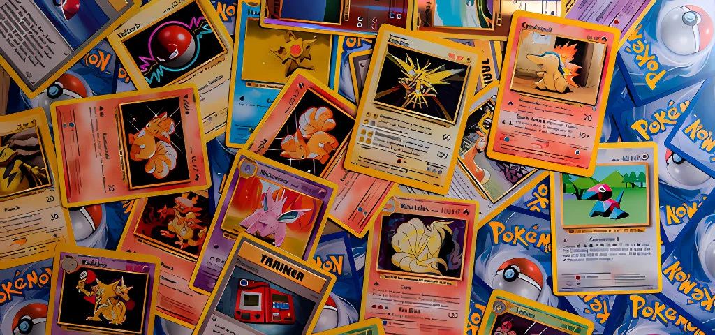 collectible Pokémon trading cards