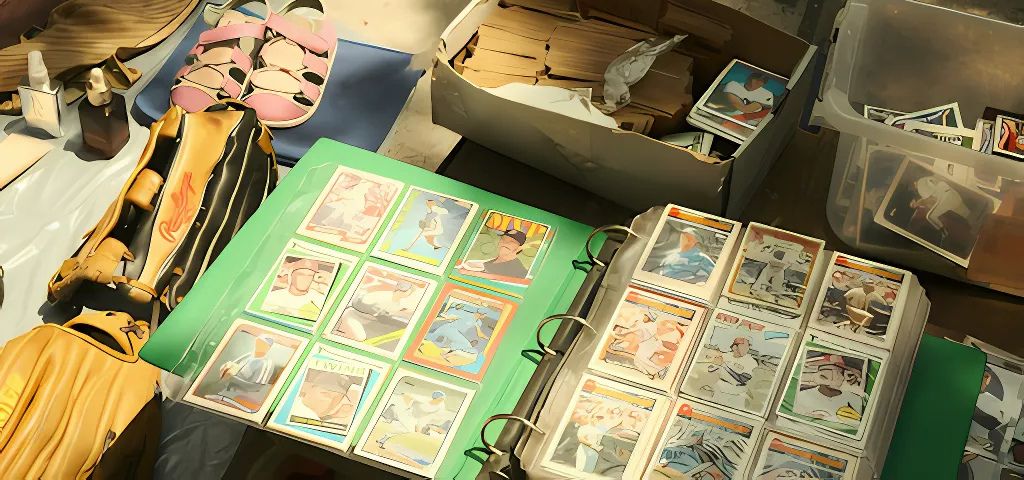 vintage and collectible trading cards collection