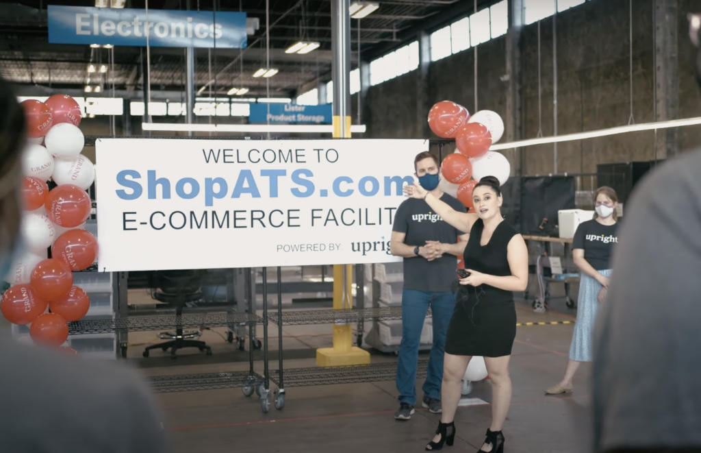 America's Thrift Store's grand opening of their e-commerce facility