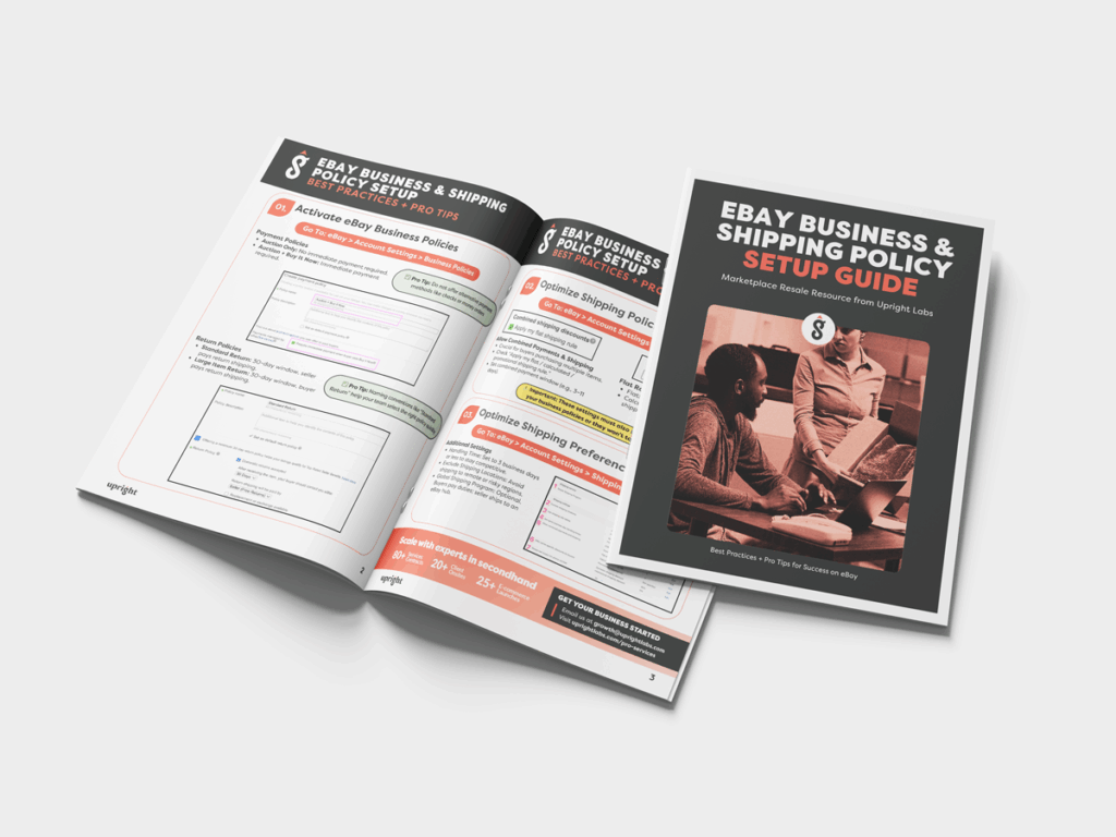ebay business policy & shipping setup guide