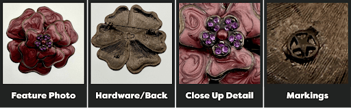 Photography and listing details best practices for jewelry resale