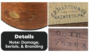 Detailed photography tips for resale musical instruments