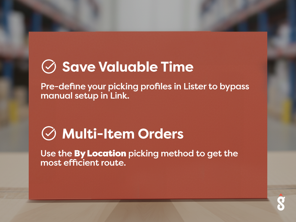 Save time digital picking